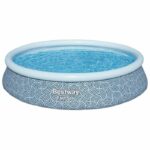 BESTWAY Inflatable Pool Kit - Fast Set - 396 x 84 cm - Round (Cartridge Filter, 1 Cartridge) - Image 3