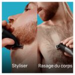 Braun Series X Hybrid Trimmer XT5100 For Face and Body with 4D Flexible Blade, Waterproof, 5 Combs - Image 3