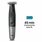 Braun Series X Hybrid Trimmer XT5100 For Face and Body with 4D Flexible Blade, Waterproof, 5 Combs - Image 6