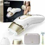 Pulsed Light Epilator - BRAUN - Silk expert Pro 5 - Home Hair Removal - Pouch - Venus Razor - 2 Heads - PL5152