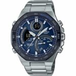 Watch - CASIO - ECB-950DB-2AEF - 51.2mm - Bluetooth - Solar - Waterproof 10 bars