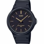 Watch - CASIO - MW-240-1E2VEF - Black - Resin - 5 bar water resistance