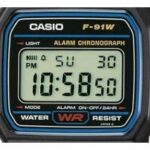 Watch - Casio - Vintage - Black - Digital - Resin - Waterproof WR ISO 22810 - Image 2