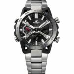 Watch - CASIO - ECB-2000D-1AEF - 51mm - Silver - Bluetooth - Solar - Waterproof 10 bars - Image 2