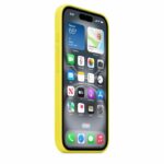 APPLE iPhone 16 - Silicone Case with MagSafe - Star Fruit - Image 5
