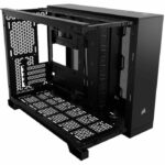 PC case - CORSAIR - 2500D AIRFLOW Micro ATX Dual Chamber - Black - Image 3