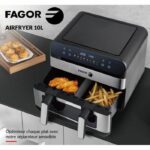 Oil-free fryer - FAGOR - Airfryer FGF10 - 10L - 2400 W - Touch screen - 8 pre-recorded modes - Large cooking tank - Image 2