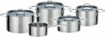 GSW Elegance - 9-piece stainless steel cookware set - All hobs including induction