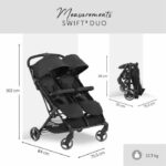 HAUCK Swift X Duo Double Stroller - Black - Image 5