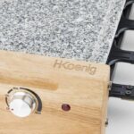 HKoeNIG raclette/grill appliance - 8 people - Wooden design - Cooking surface 38x19.5 cm - Power 1200W - Image 4