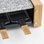 HKoeNIG raclette/grill appliance - 8 people - Wooden design - Cooking surface 38x19.5 cm - Power 1200W - Image 5