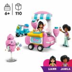 LEGO Friends 42643 Cotton Candy Stand and Scooter - Toy for Girls Ages 6 and Up - Image 2