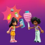 LEGO Friends 42643 Cotton Candy Stand and Scooter - Toy for Girls Ages 6 and Up - Image 4