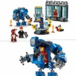 LEGO Marvel 76315 Iron Man Laboratory: Hall of Armor - Toy for Boys, 8 Years Old - Image 3