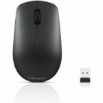 Wireless Mouse - LENOVO - 400 - 1200 DPI - Black