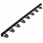 NATURE Polypropylene and polyethylene turf trim - 16 anchors - H 4,5 x (4 x L100) cm - Black - Image 2