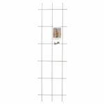 NATURE Rectangular galvanized steel wire mesh 42,5xH145cm - Gray - Image 2