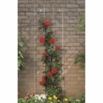 NATURE Rectangular galvanized steel wire mesh 42,5xH145cm - Gray