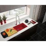 JOCCA Bamboo cutting board with tray 36x27,5x4 cm brown - Image 2