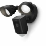 Ring - Floodlight Cam Wired Plus - Outdoor surveillance camera, HD 1080p video, LED projectors, integrated Sirene - Image 2
