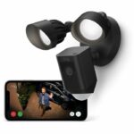 Ring - Floodlight Cam Wired Plus - Outdoor surveillance camera, HD 1080p video, LED projectors, integrated Sirene