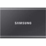 SAMSUNG external SSD T7 USB type C gray color 2 TB