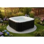 SUN SPA Laminated square inflatable spa - 4 persons - 1, 55 x H 0, 65 m - Image 2