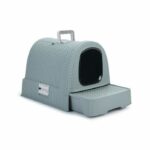 CURVER Maison de toilette - Blue gray - For cats - Image 2