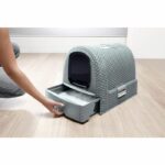 CURVER Maison de toilette - Blue gray - For cats - Image 4