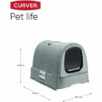 CURVER Maison de toilette - Blue gray - For cats - Image 5