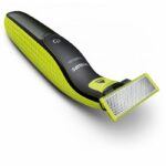 Beard trimmer - PHILIPS - Oneblade QP2724/10 - 3 attachments (1 / 3 / 5 mm) included - cordless rechargeable - Green / Black - Image 3