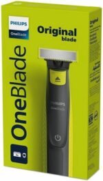 Beard trimmer - PHILIPS - Oneblade QP2724/10 - 3 attachments (1 / 3 / 5 mm) included - cordless rechargeable - Green / Black - Image 5