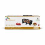 Raclette machine - LITTLE BALANCE - Just the 2 of us - 350 W - 2 people - White / Black - Image 3