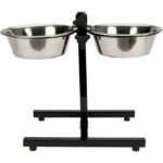 TYROL Height-adjustable bowl support - 25 cm - 2.8 L - For dogs