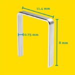 RAPID 5000 staples n ° 53 Rapid staples 8mm - Image 2