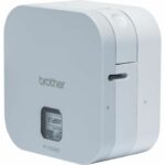 BROTHER Cube Compact Label Maker PT-P300BT P-Touch Easily Connects to Smartphones and Tablets up to 12mm