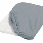CANDIDE Sponge Changing Mattress Cover 50 x 75 cm – Gray