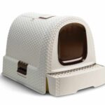 CURVER Maison de toilette - Ivory white - For cats - Image 2