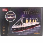 3D Light-Up Puzzle - Titanic Ship - Construction Game - EXPLORA - 266 Pieces - Ages 8+ - Image 4