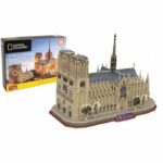 3D Puzzle - Notre Dame De Paris - Construction Game - EXPLORA - 128 pieces - Ages 8 and up