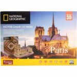 3D Puzzle - Notre Dame De Paris - Construction Game - EXPLORA - 128 pieces - Ages 8 and up - Image 3