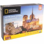 3D Puzzle - Notre Dame De Paris - Construction Game - EXPLORA - 128 pieces - Ages 8 and up - Image 4