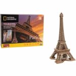 3D Puzzle - Eiffel Tower - Construction Game - EXPLORA - 80 pieces - Ages 8 and up