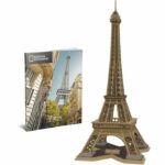3D Puzzle - Eiffel Tower - Construction Game - EXPLORA - 80 pieces - Ages 8 and up - Image 4