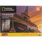 3D Puzzle - Eiffel Tower - Construction Game - EXPLORA - 80 pieces - Ages 8 and up - Image 5
