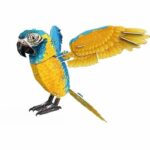 3D Puzzle - Parrot - Construction Game - EXPLORA - Bird - 94 pieces - Ages 8 and up - Image 3