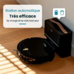 EZICLEAN I-Bot Z5 Connected Robot Vacuum Mop - 75 min - 2.6Kpa - 60-90m² - Hard floors - 0.25L - Image 5