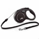 Flexi Newclassic Black, Size M, 8m, Max.20kg