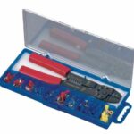 Pliers - GAO - Crimping/stripping - Supplied with 50 terminals, easy to handle