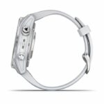 GARMIN - Epix Pro (Gen2) - High-performance smartwatch - 42 mm - Steel, Silver with white strap - Image 4